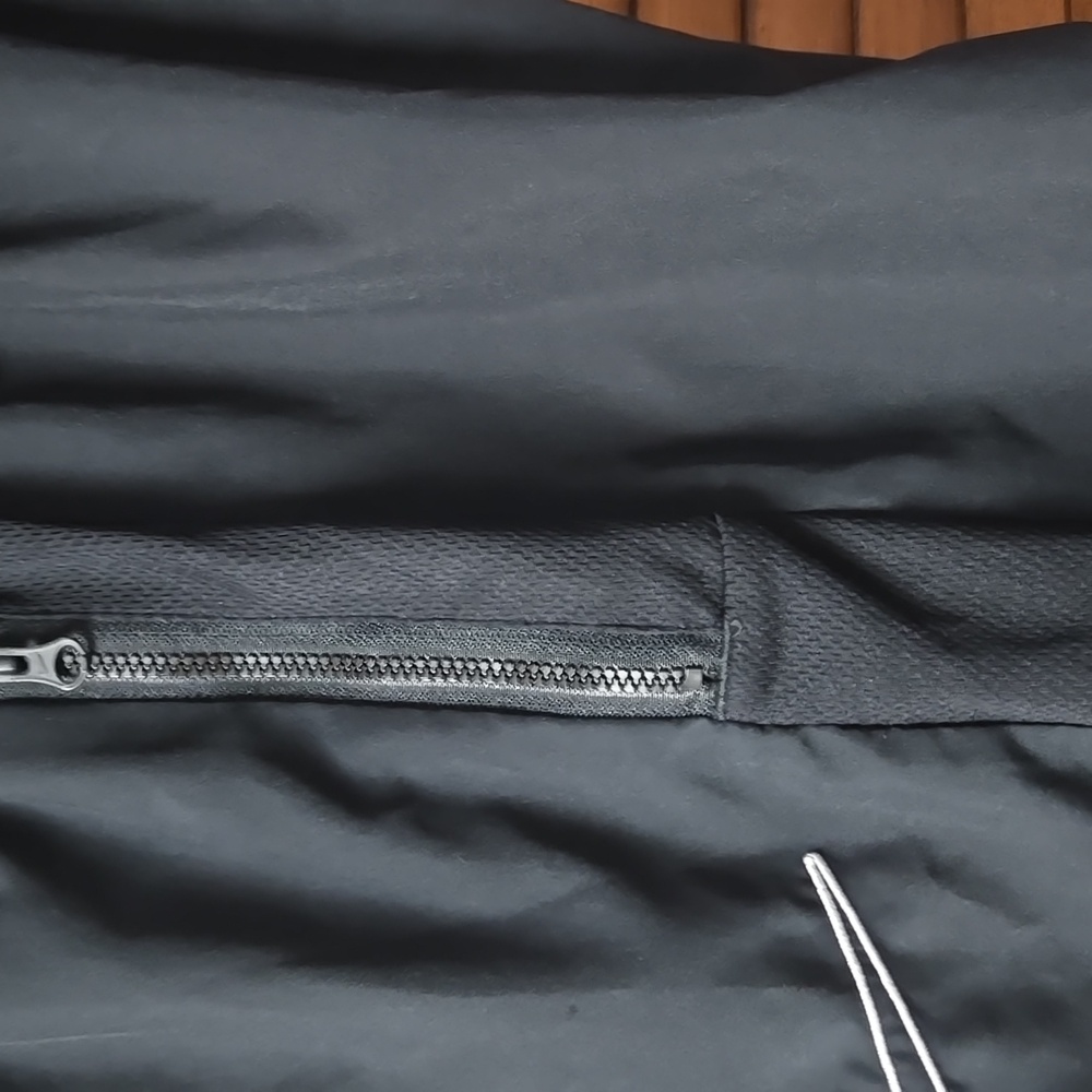 Kids Nike Black Track Pants with White Swoosh Accent - Picture 5 of 6